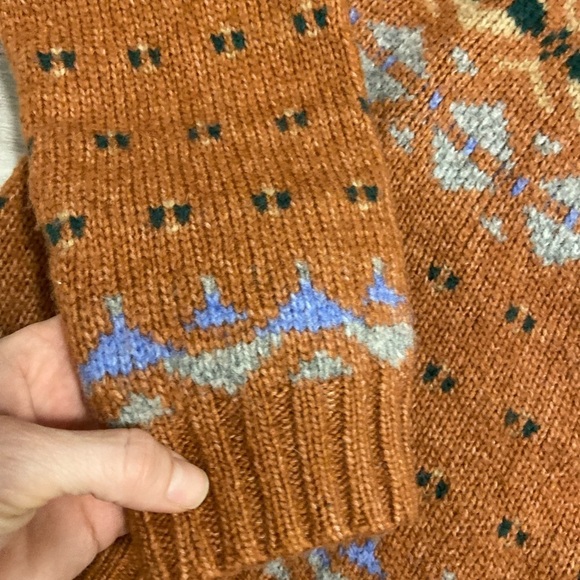 American Eagle Retro Vintage Knit Cowl Sweater size M - Picture 6 of 6